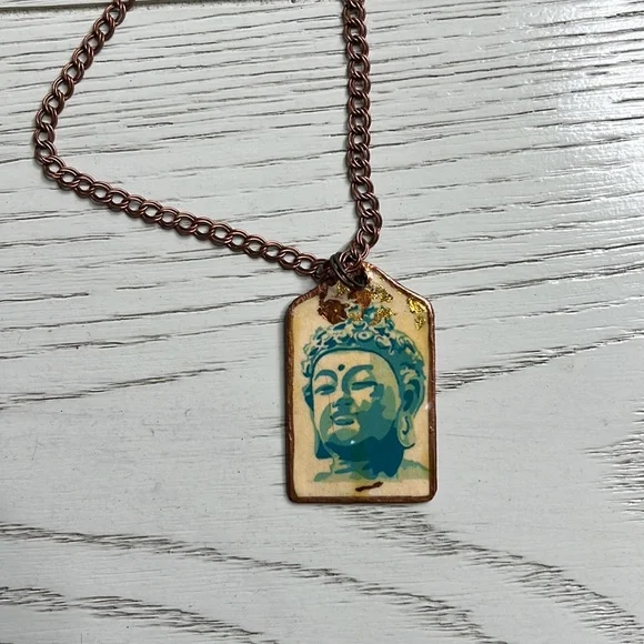 Buddha Pendant Necklace - Picture 3 of 4